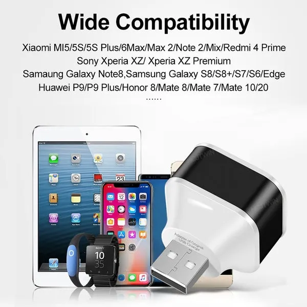 2-Pack: High Speed USB HUB 3 Ports Splitter