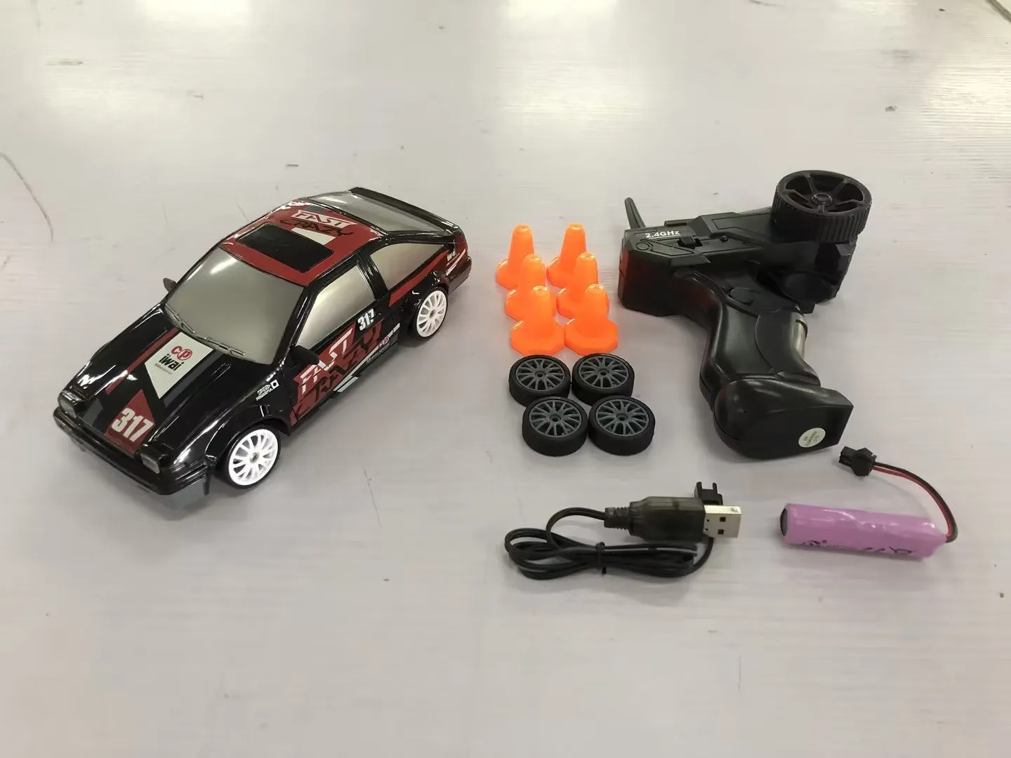 2.4G Drift RC Car Toy | 4WD Remote Control Racing Vehicle for Kids