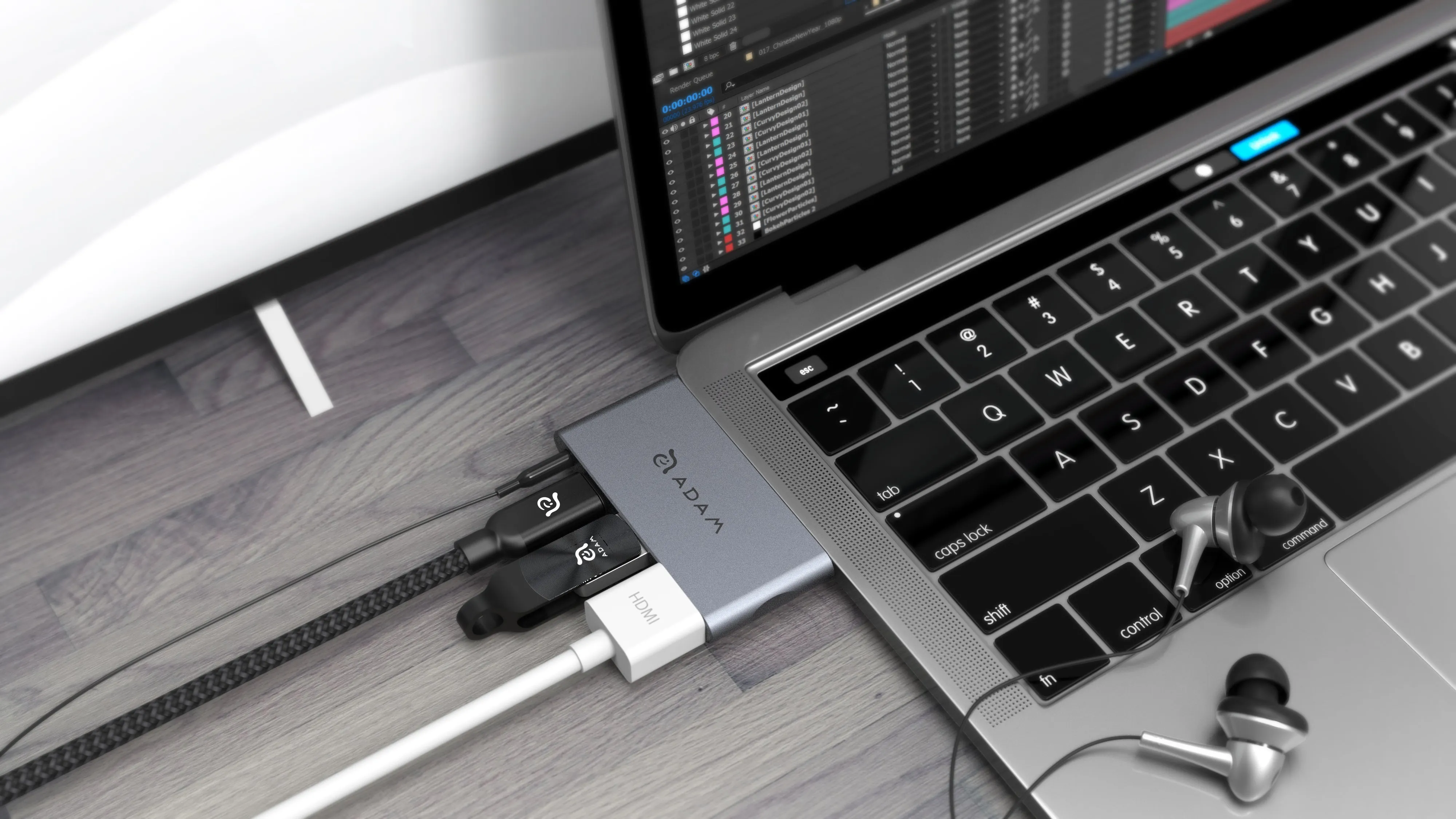Adam Elements USB-C 3.1 4 port Hub for iPad Pro
