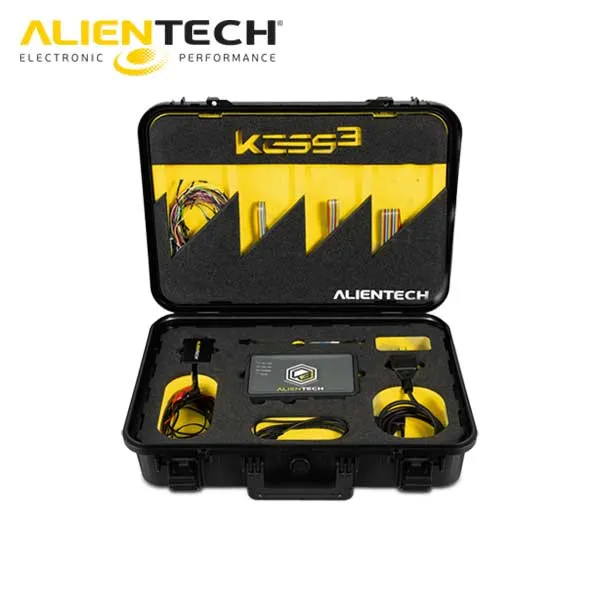 Alientech - KESS3 & ECM Titanium - ECU and TCU Programmer with Remapping Software - Full Drivers Version - 12 Month Subscription