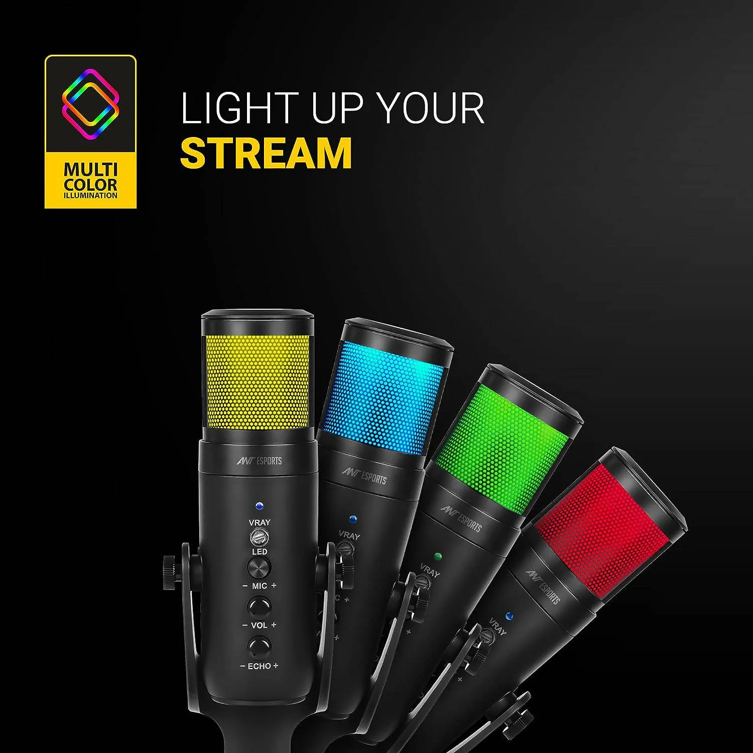 Ant Esports Wente 220 RGB Microphone
