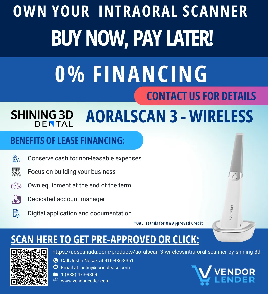 Aoralscan 3 - Wireless IntraOral Scanner by Shining 3D