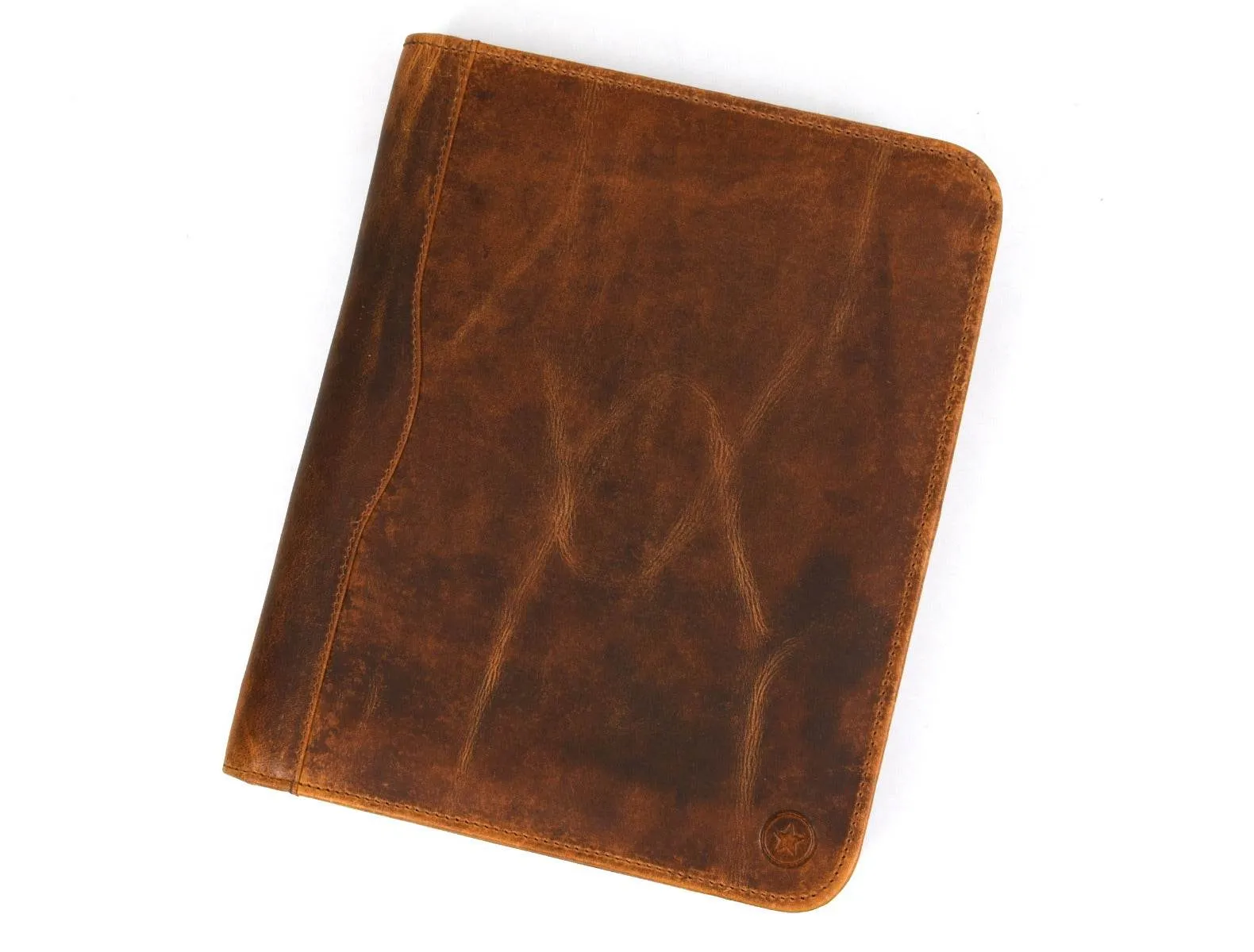 Asturias Leather Organizer - Caramel Brown