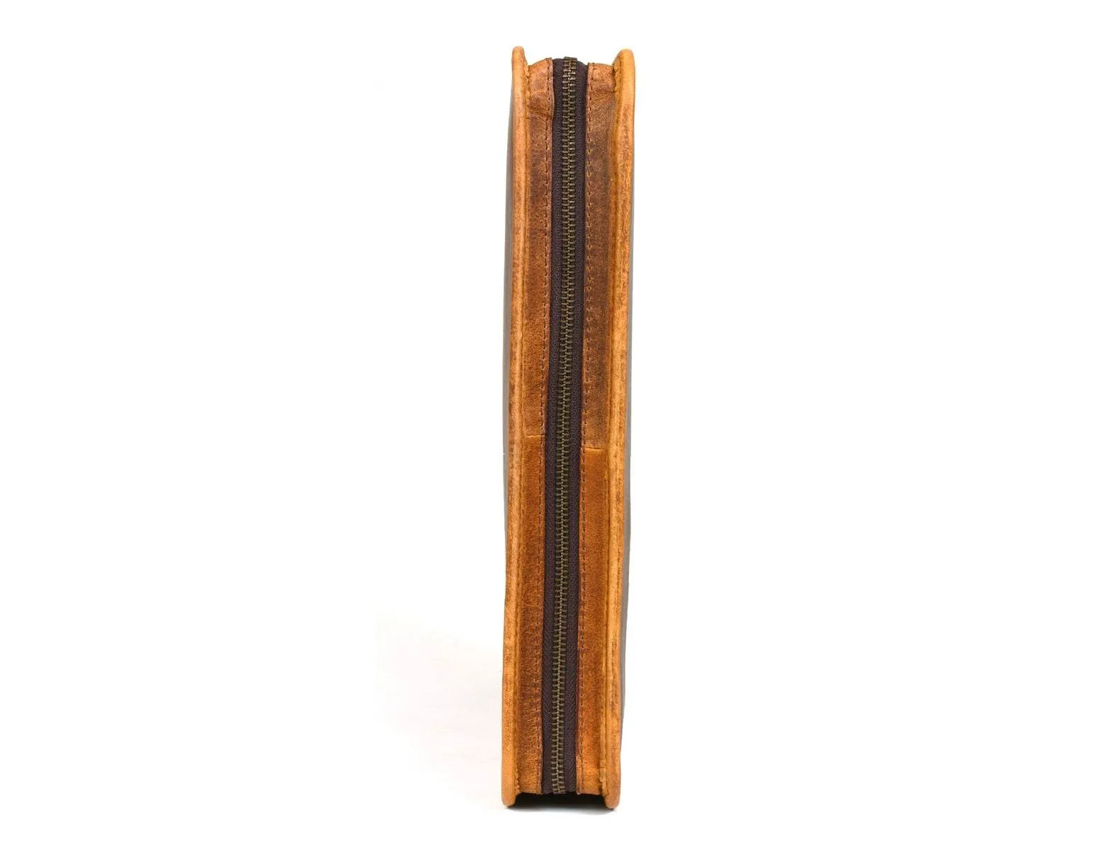 Asturias Leather Organizer - Caramel Brown