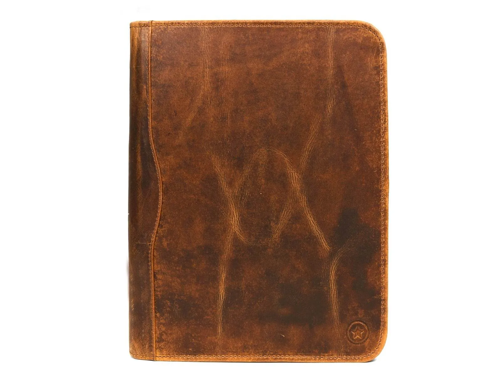 Asturias Leather Organizer - Caramel Brown
