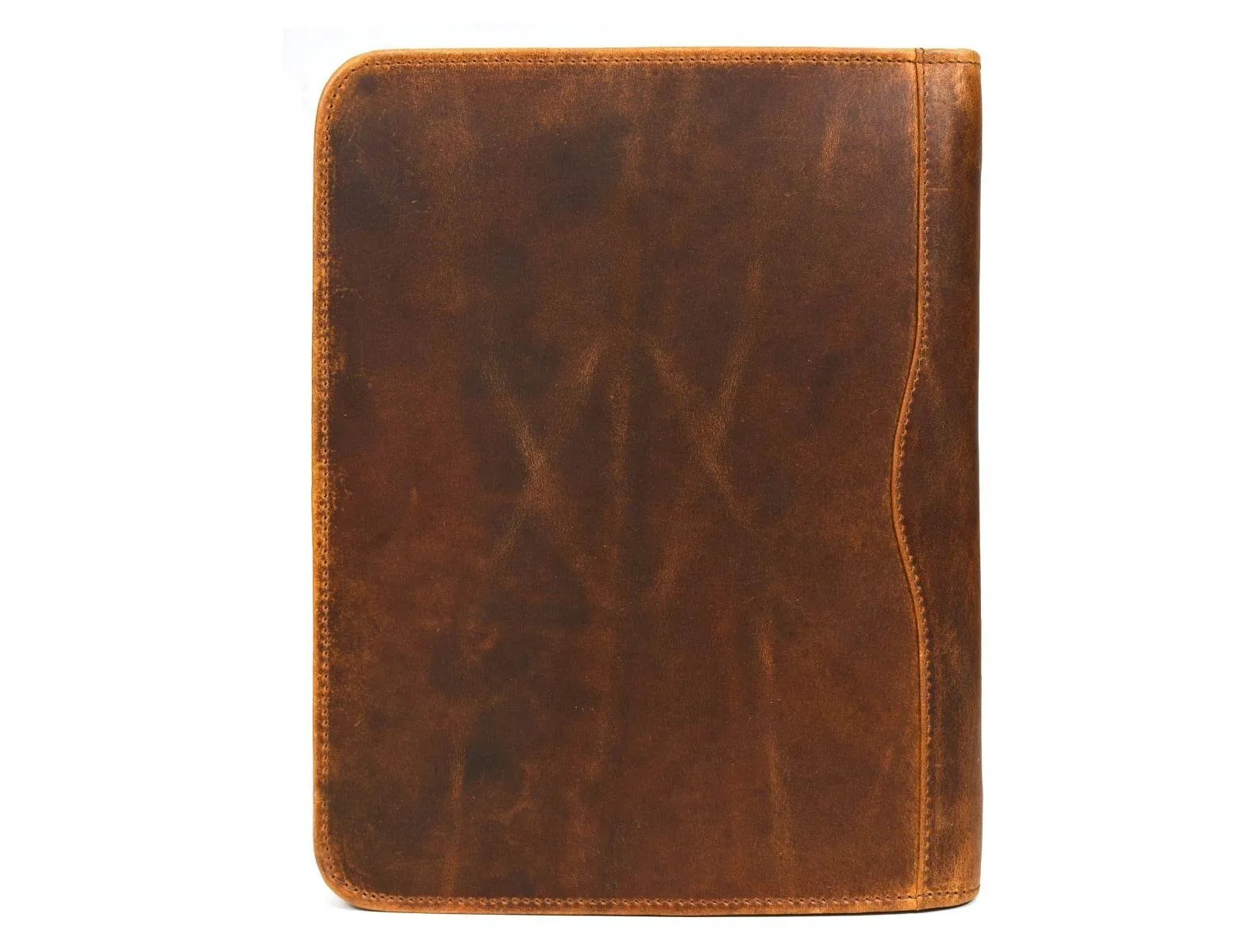 Asturias Leather Organizer - Caramel Brown