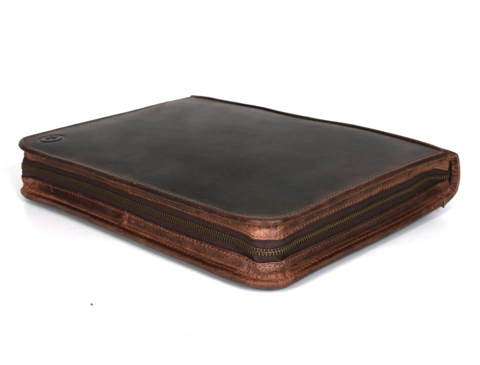 Asturias Leather Organizer - Walnut Brown