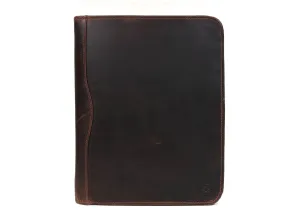 Asturias Leather Organizer - Walnut Brown