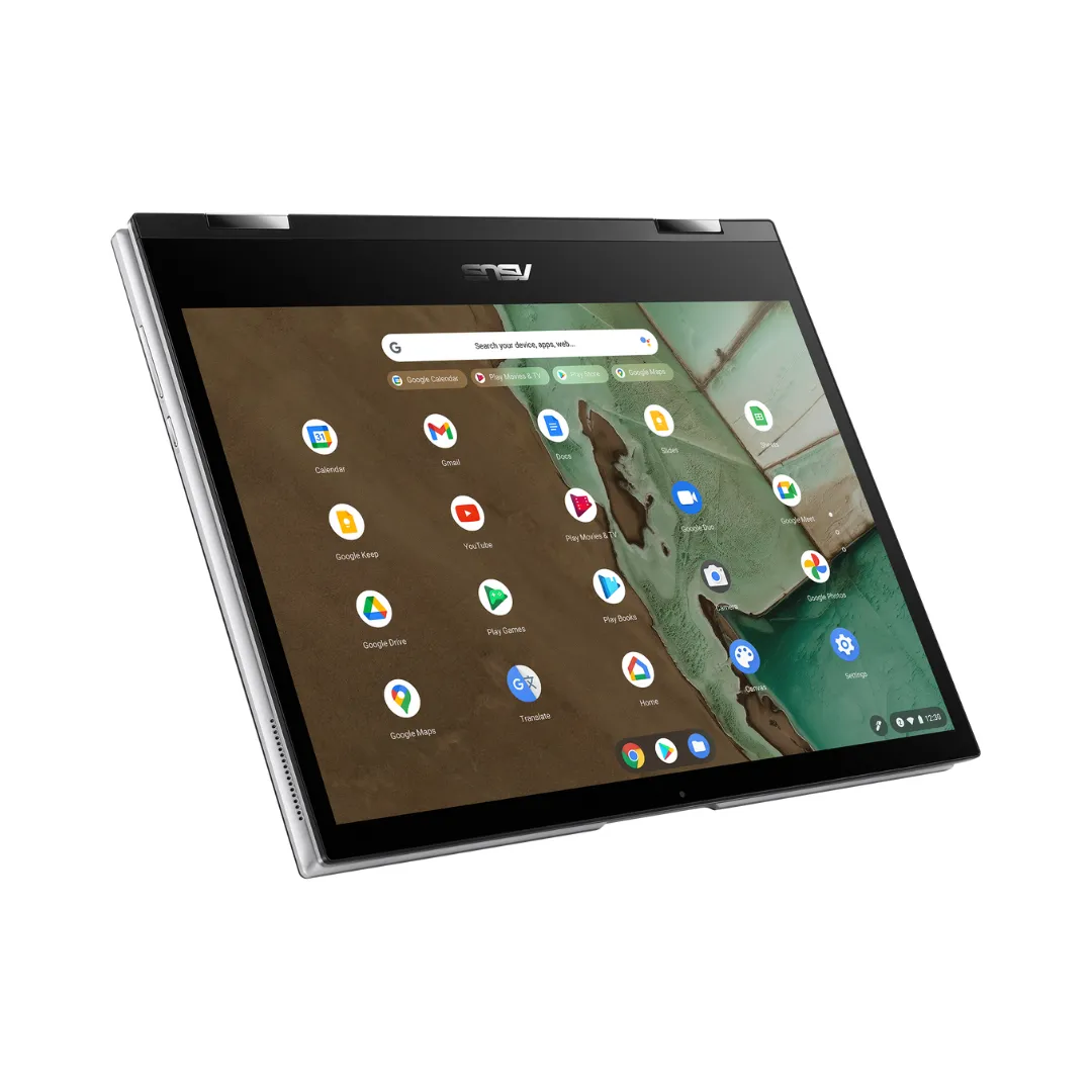 Asus FLIP CM3200 2-in-1 Chromebook, 12", MediaTek 8192, 4GB RAM, 64GB eMMC, Chrome OS, Grade-A Refurbished