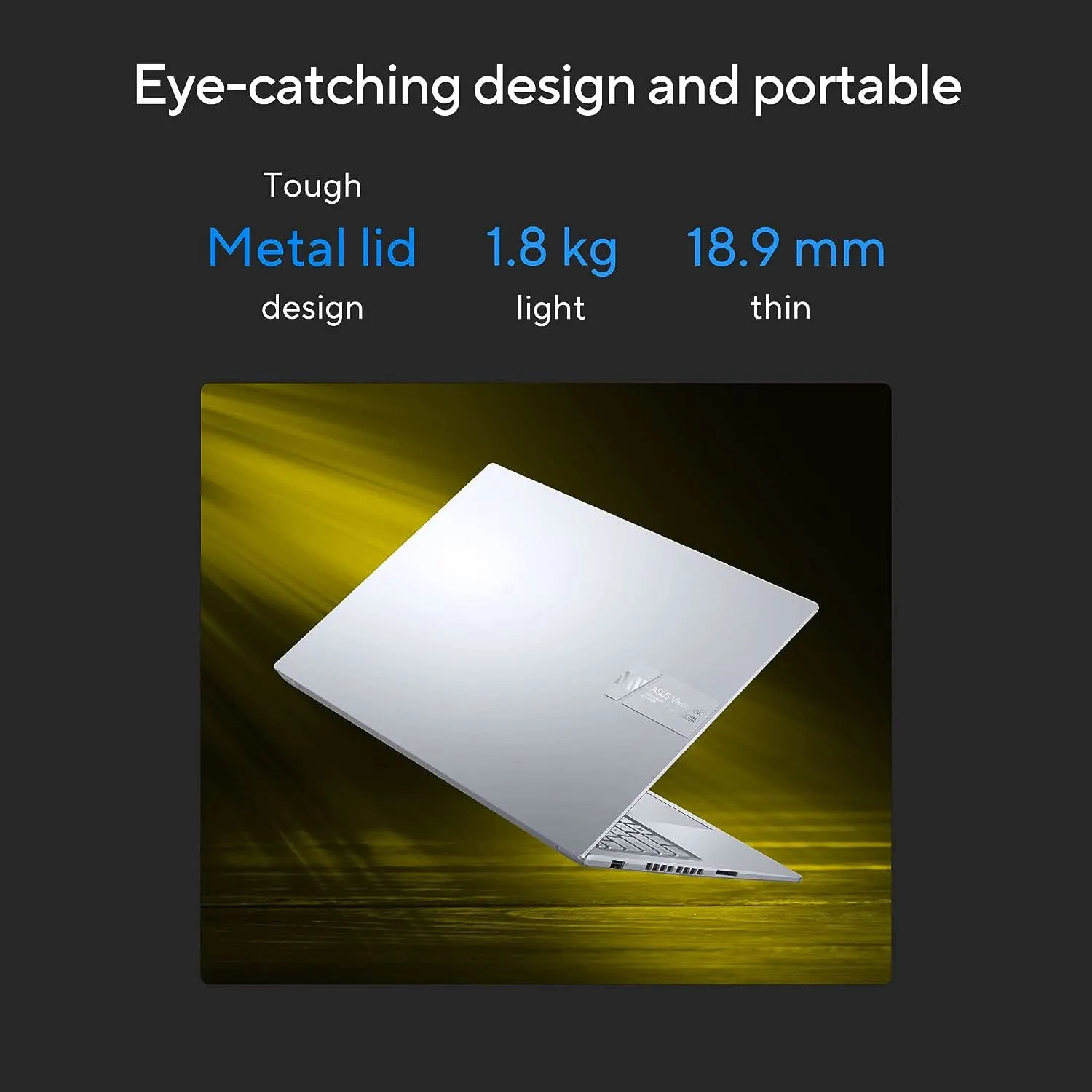 ASUS K3605ZF-MBN544WS [CI5-12450H 12TH GEN/16GB/512GB SSD/WIN11 HOME MSO/16.0 INCH/4GB RTX 2050 GRAPHICS /1 YEAR(S)/SILVER]
