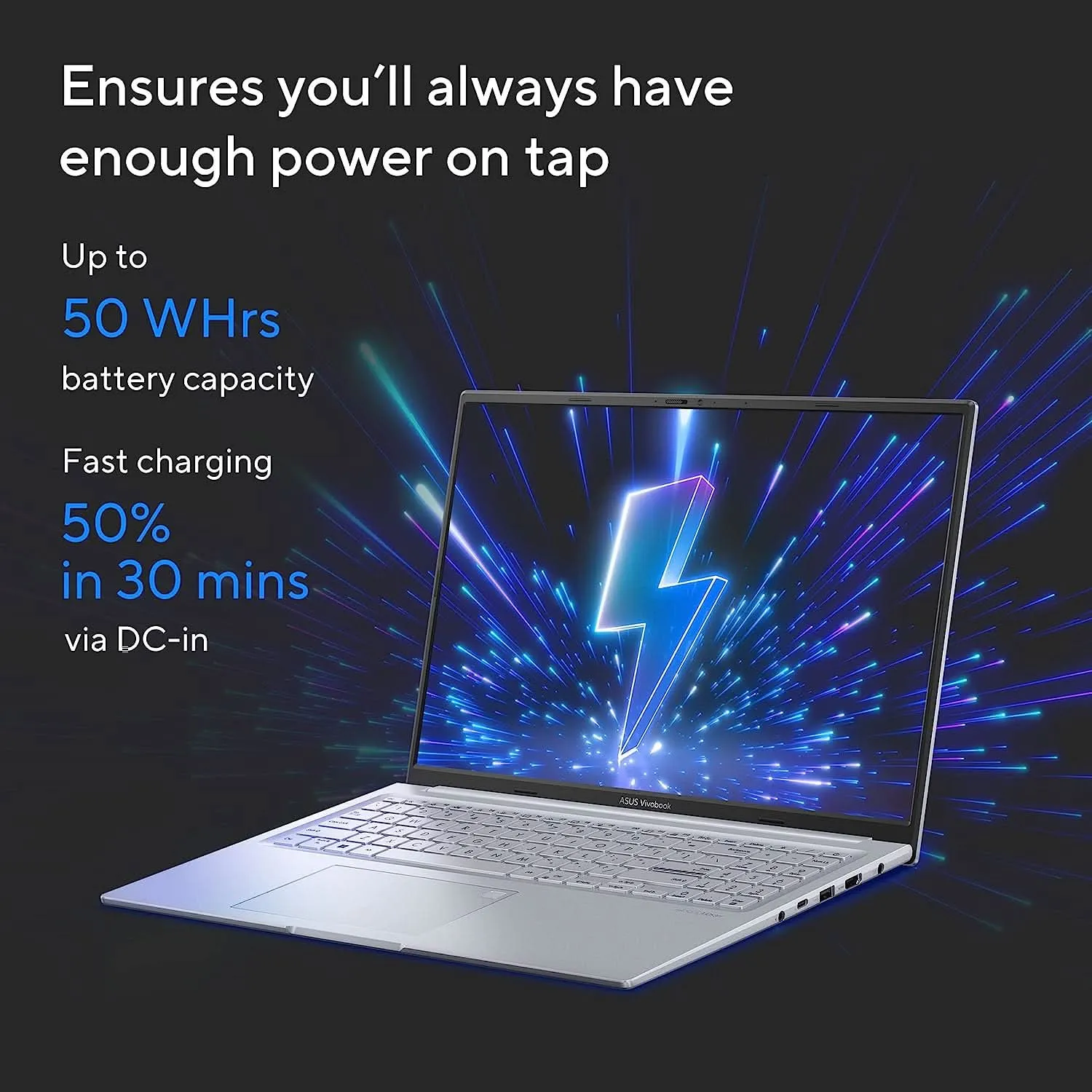 ASUS K3605ZF-MBN544WS [CI5-12450H 12TH GEN/16GB/512GB SSD/WIN11 HOME MSO/16.0 INCH/4GB RTX 2050 GRAPHICS /1 YEAR(S)/SILVER]