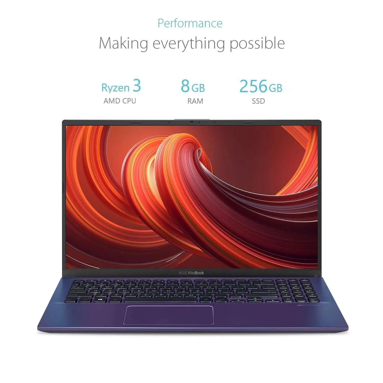 ASUS X512DA-BQ303WS [R3-3200U RYZEN/8GB DDR4/256GB SSD/WIN11 HOME MSO/15.6 INCH/INTEGRATED GRAPHICS /1 YEAR(S)/BLUE]