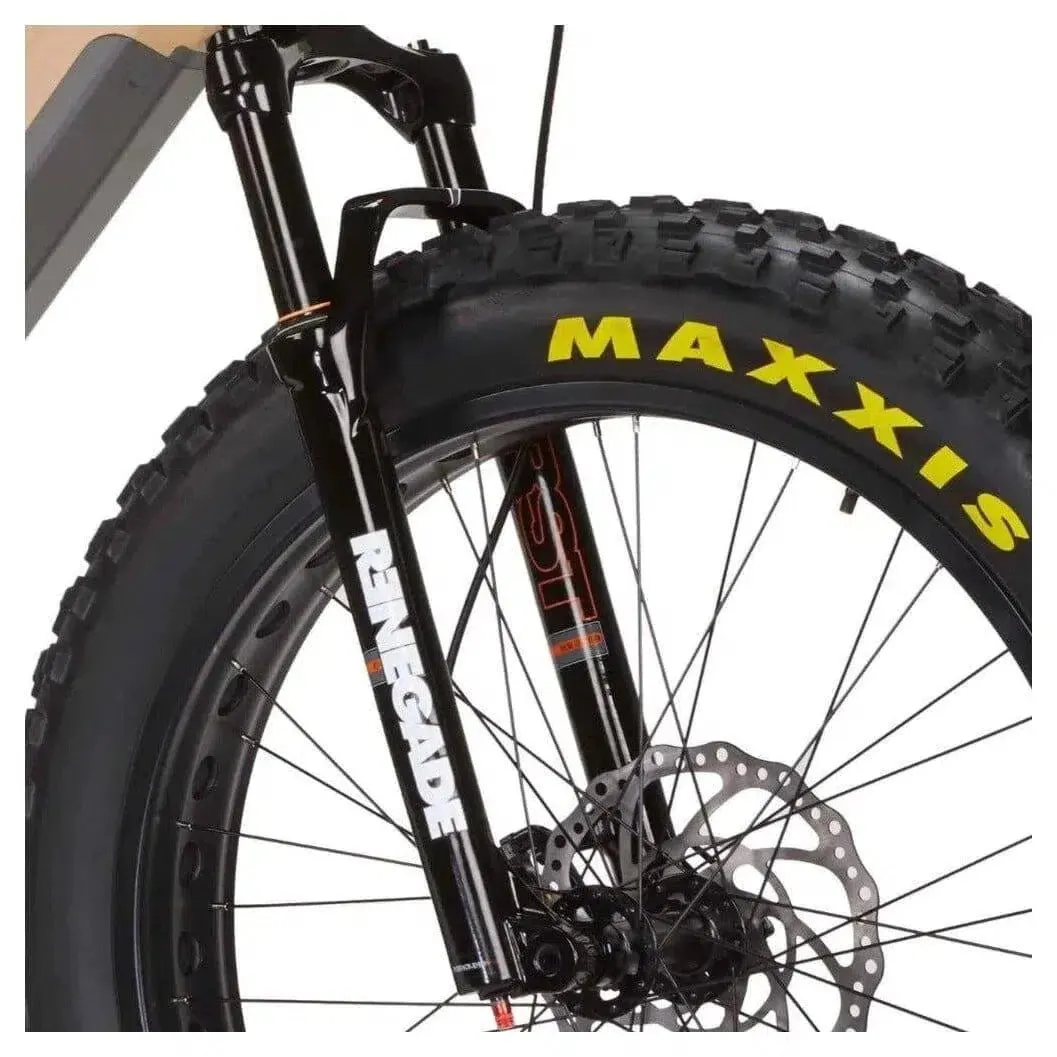 BIKONIT|WARTHOG MD1000 Fat Tire All-Terrain Mid-Drive Hunting & Fishing Electric Bike