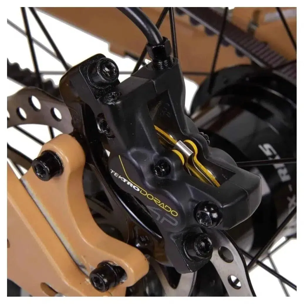 BIKONIT|WARTHOG MD1000 Fat Tire All-Terrain Mid-Drive Hunting & Fishing Electric Bike