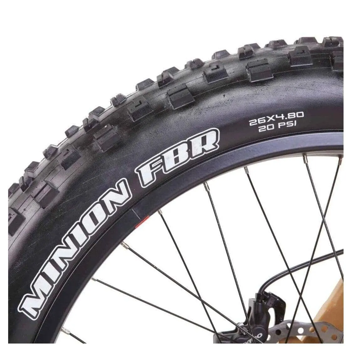 BIKONIT|WARTHOG MD1000 Fat Tire All-Terrain Mid-Drive Hunting & Fishing Electric Bike