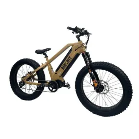 BIKONIT|WARTHOG MD750 Fat Tire All-Terrain Mid-Drive Hunting & Fishing Electric Bike
