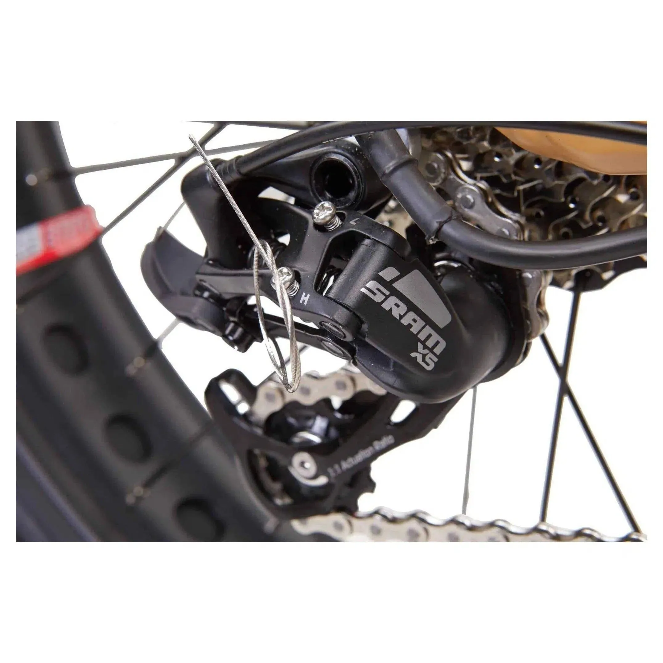 BIKONIT|WARTHOG MD750 Fat Tire All-Terrain Mid-Drive Hunting & Fishing Electric Bike