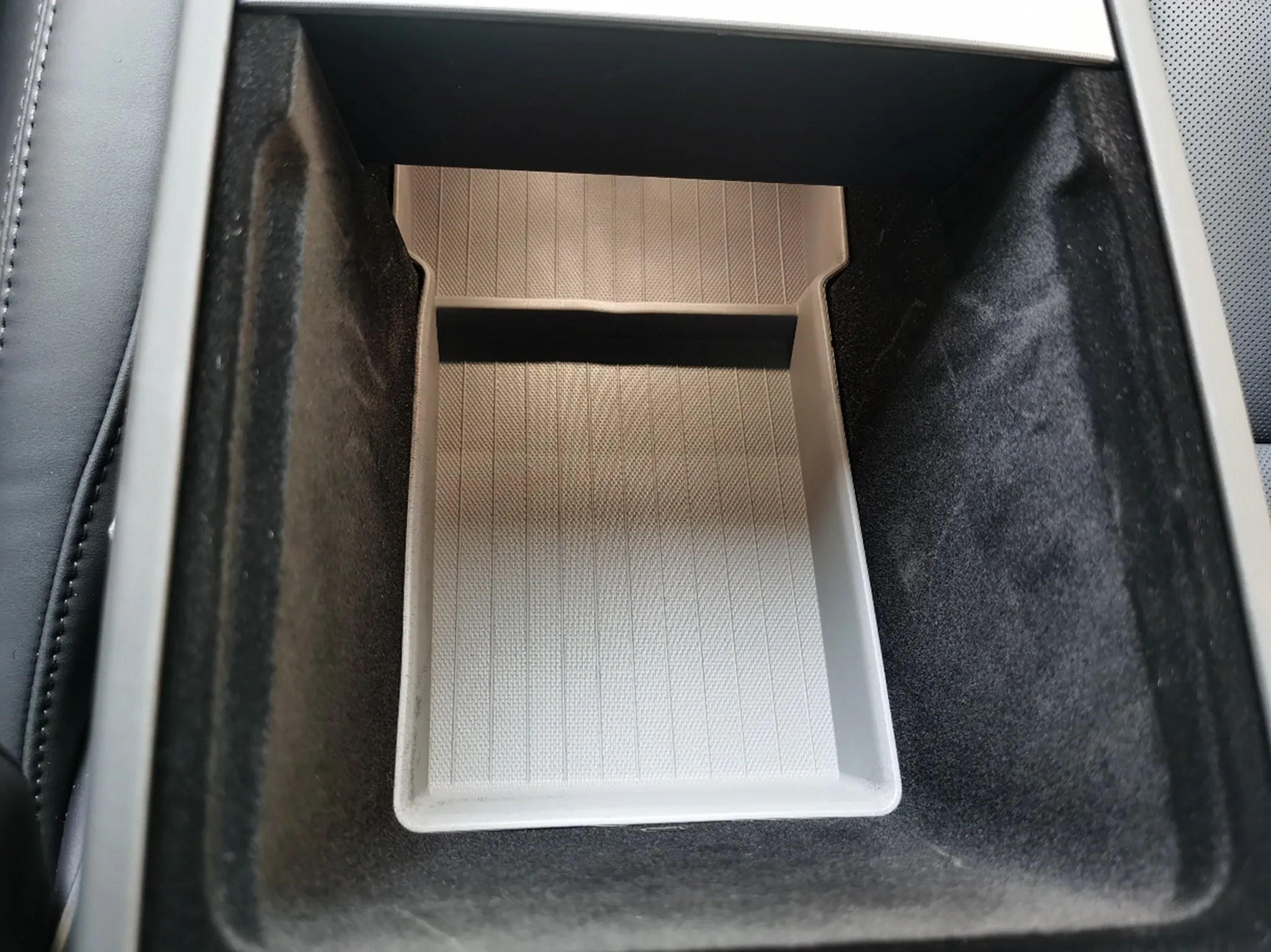 Bundle: 2024  Model 3 Highland Center Console Organizer Storage Box Set 4 PCS