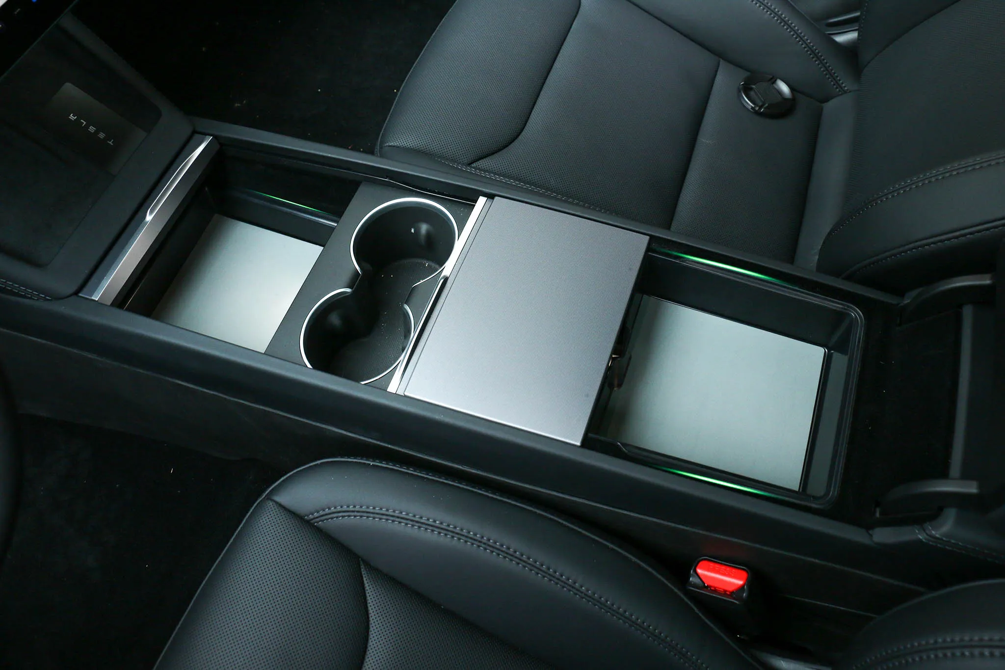Bundle: 2024  Model 3 Highland Center Console Organizer Storage Box Set 4 PCS