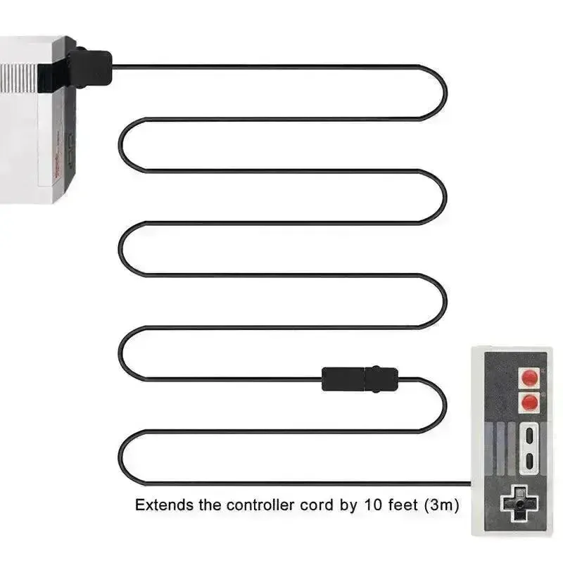 Cable Gaming Controller Retro Extension Cord