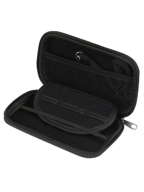 CoolBELL Travel Hard Disk Case - Multi-Pocket Organizer | 15.5x9.5x2.5 cm | Blue