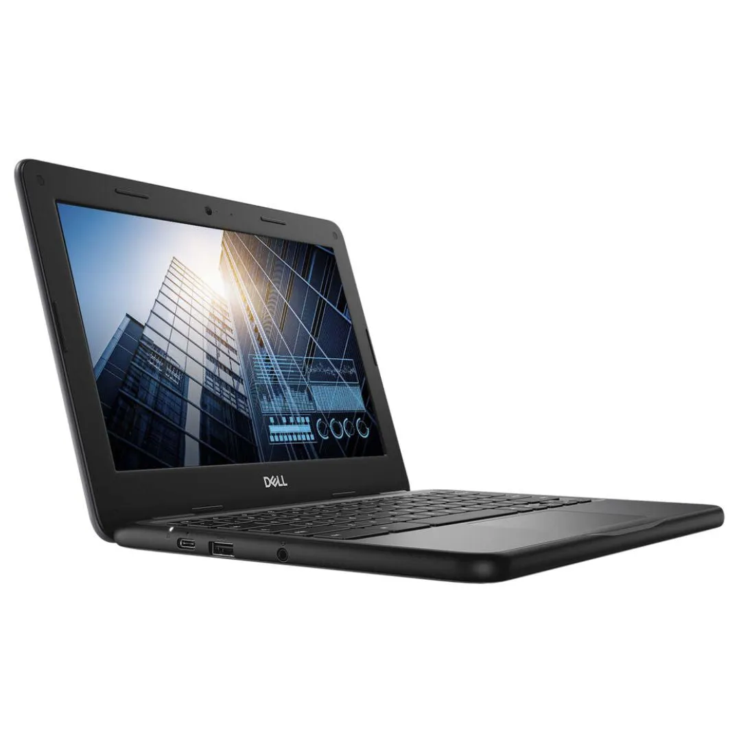 Dell 3100 Chromebook, 11.6", Intel Celeron N4020, 1.10GHz, 4GB RAM, 16GB eMMC, Chrome OS, Grade A Refurbished - EE