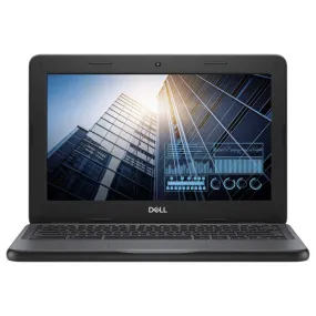 Dell 3100 Chromebook, 11.6", Intel Celeron N4020, 1.10GHz, 4GB RAM, 16GB eMMC, Chrome OS, Grade A Refurbished - EE