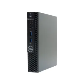 Dell OptiPlex 3050 Micro, Intel Core i5-6500, 16GB RAM, 256GB Solid State Drive, Windows 10 Pro