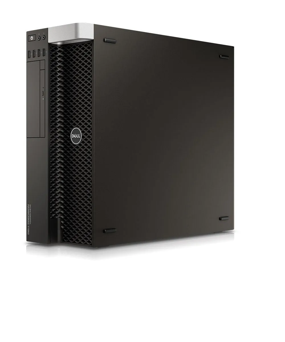 Dell Precision Tower 5810 Workstation Intel Xeon Processor E5-1620 3.50GHz 16GB RAM 1TB HDD 512GB SSD Windows 10 Pro PRT5810T-XCTO1
