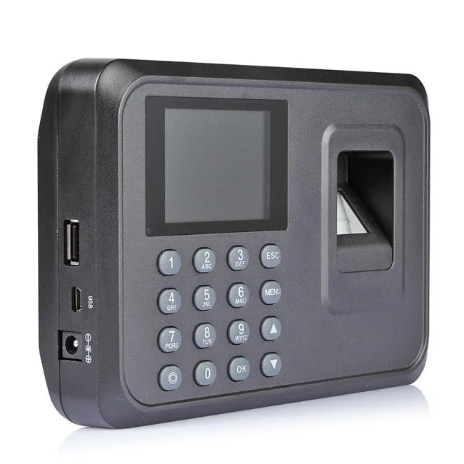 [Discontinued] New N-A6 Biometric Fingerprint Time Attendance Clock, USB Communication