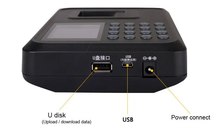 [Discontinued] New N-A6 Biometric Fingerprint Time Attendance Clock, USB Communication