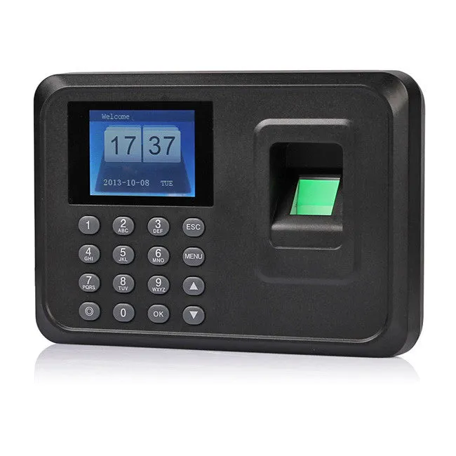 [Discontinued] New N-A6 Biometric Fingerprint Time Attendance Clock, USB Communication