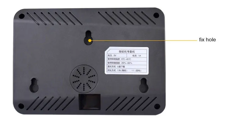 [Discontinued] New N-A6 Biometric Fingerprint Time Attendance Clock, USB Communication