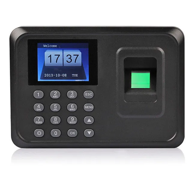 [Discontinued] New N-A6 Biometric Fingerprint Time Attendance Clock, USB Communication