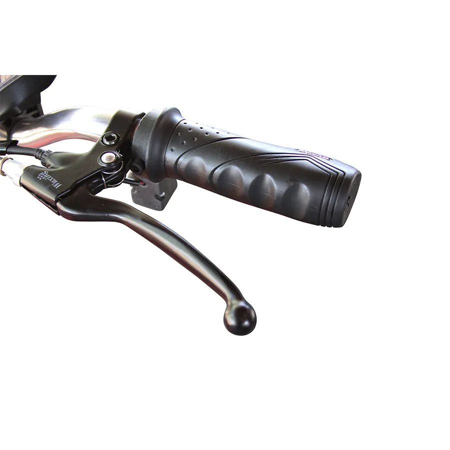 E-Wheels EW-18 Stand-N-Ride - 3-Wheel Moped Electric Mobility Scooter - Top Speed 15mph - 350W
