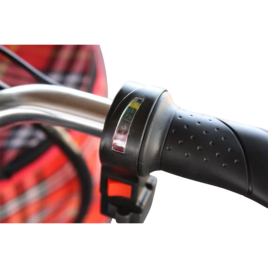 E-Wheels EW-18 Stand-N-Ride - 3-Wheel Moped Electric Mobility Scooter - Top Speed 15mph - 350W