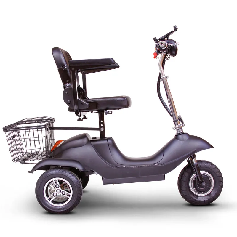 E-Wheels EW-20 - 3-Wheel Sporty Electric Mobility Scooter - Top Speed 15mph - 500W