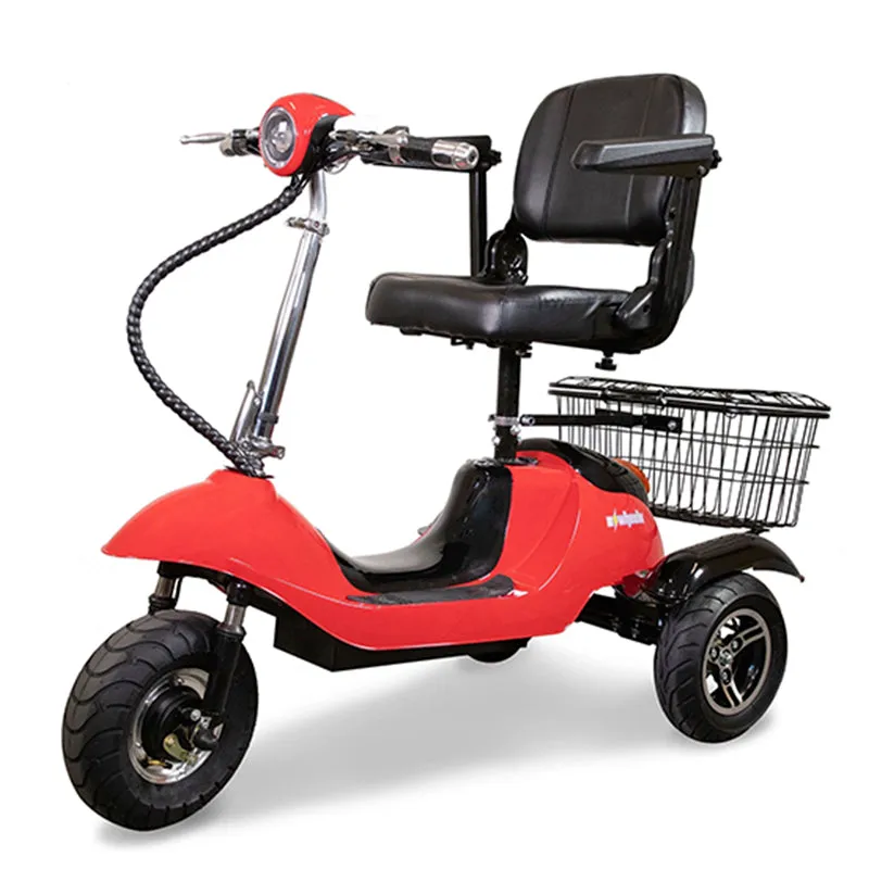 E-Wheels EW-20 - 3-Wheel Sporty Electric Mobility Scooter - Top Speed 15mph - 500W