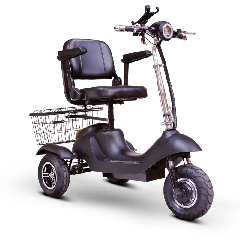 E-Wheels EW-20 - 3-Wheel Sporty Electric Mobility Scooter - Top Speed 15mph - 500W