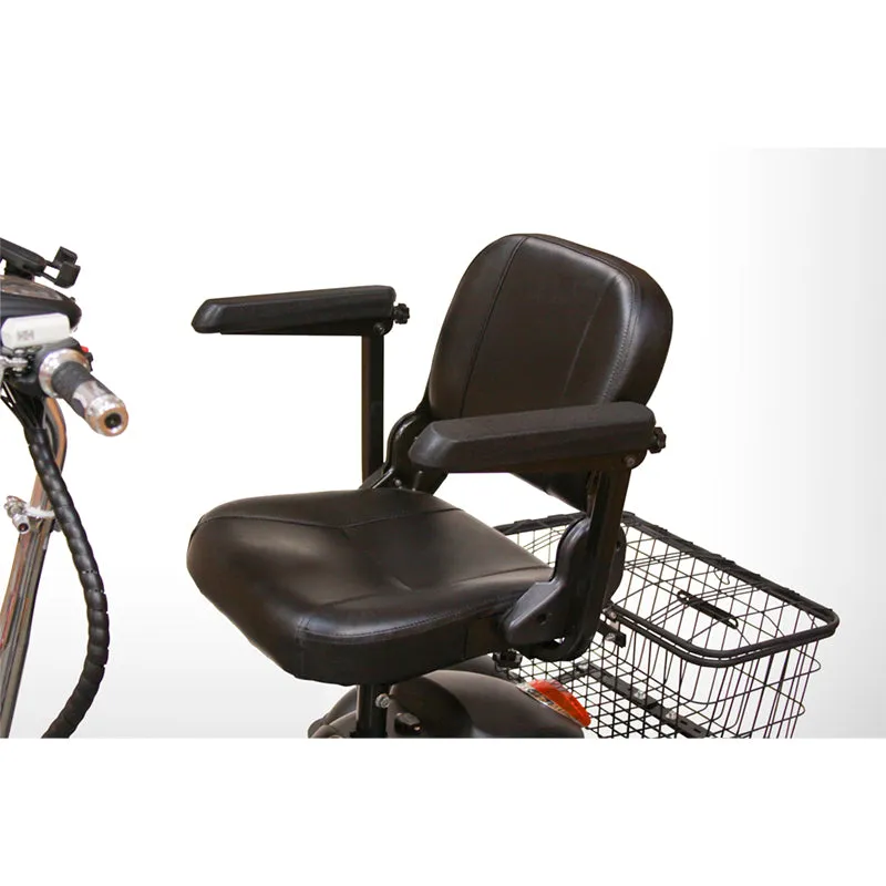 E-Wheels EW-20 - 3-Wheel Sporty Electric Mobility Scooter - Top Speed 15mph - 500W