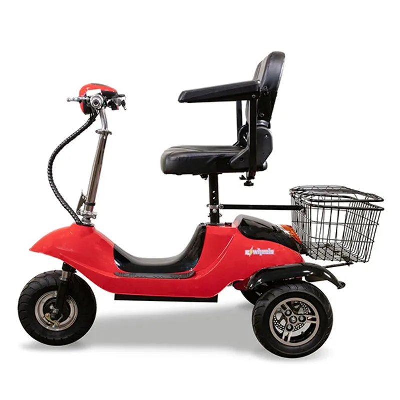 E-Wheels EW-20 - 3-Wheel Sporty Electric Mobility Scooter - Top Speed 15mph - 500W