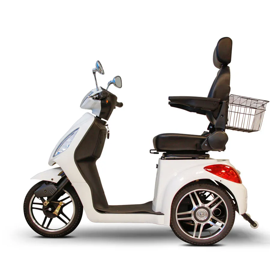E-Wheels EW-36 - Wide Body 3-Wheel Electric Mobility Scooter - Top Speed 12mph - 500W