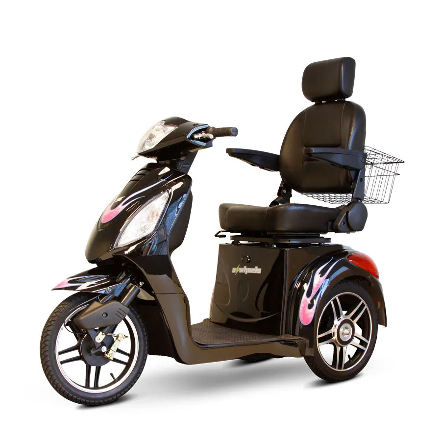 E-Wheels EW-36 - Wide Body 3-Wheel Electric Mobility Scooter - Top Speed 12mph - 500W