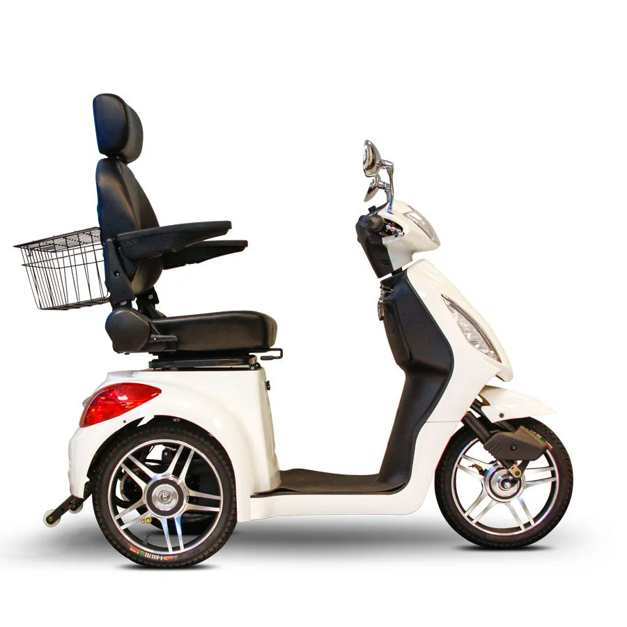 E-Wheels EW-36 - Wide Body 3-Wheel Electric Mobility Scooter - Top Speed 12mph - 500W