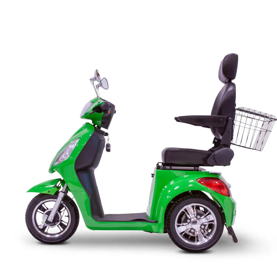 E-Wheels EW-36 - Wide Body 3-Wheel Electric Mobility Scooter - Top Speed 12mph - 500W