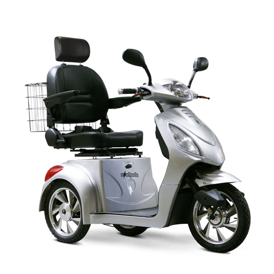 E-Wheels EW-36 - Wide Body 3-Wheel Electric Mobility Scooter - Top Speed 12mph - 500W