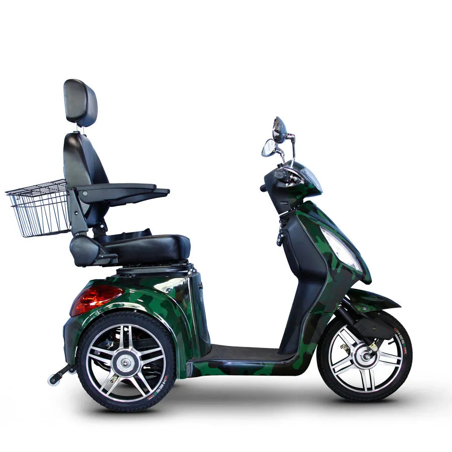E-Wheels EW-36 - Wide Body 3-Wheel Electric Mobility Scooter - Top Speed 12mph - 500W