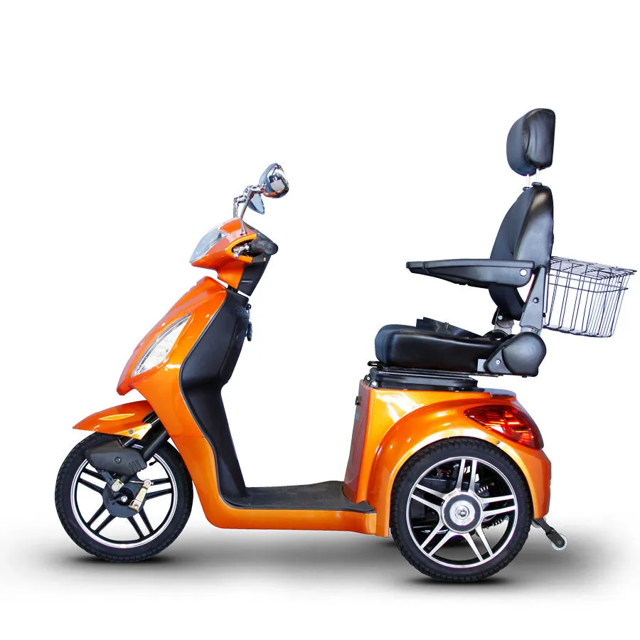 E-Wheels EW-36 - Wide Body 3-Wheel Electric Mobility Scooter - Top Speed 12mph - 500W