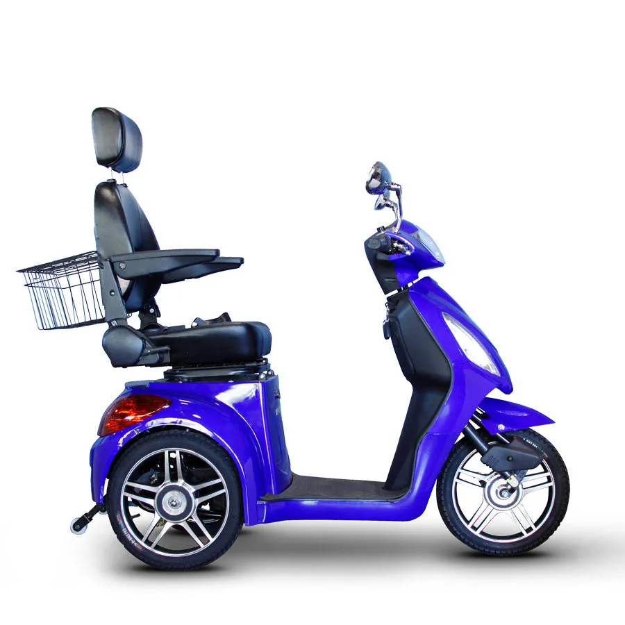 E-Wheels EW-36 - Wide Body 3-Wheel Electric Mobility Scooter - Top Speed 12mph - 500W