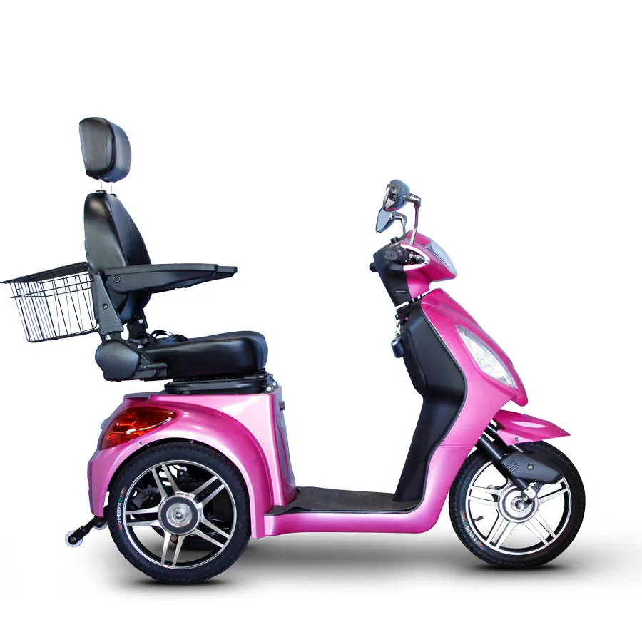 E-Wheels EW-36 - Wide Body 3-Wheel Electric Mobility Scooter - Top Speed 12mph - 500W